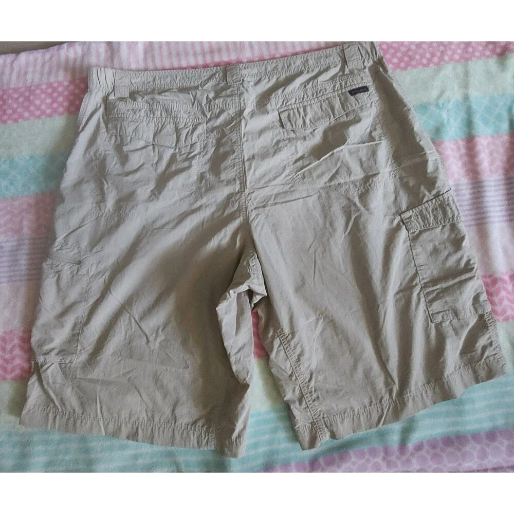 Columbia Sportwear Shorts Men 44,beige, Nylon, Polyester, Pockers,44 Inch Waist